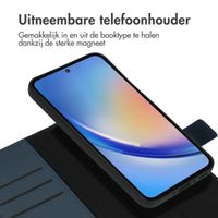 Accezz Premium Leather 2 in 1 Wallet Bookcase Samsung Galaxy A35 - Donkerblauw