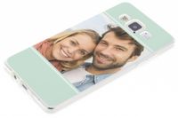 Ontwerp je eigen Samsung Galaxy A5 gel hoesje - Transparant