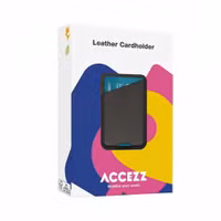 Accezz Vintage Leather MagSafe Kaarthouder met Standaard - Rustic Brown