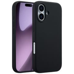 Accezz Liquid Silicone Case with MagSafe Apple iPhone 17 - Black