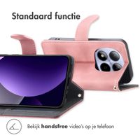 imoshion Bookcase met koord Xiaomi Redmi Note 15 Pro (4G) - Roze