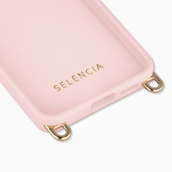 Selencia Rivièra MagSafe Backcover met afneembare haakjes Samsung Galaxy A57 (5G) - Sorbet Pink