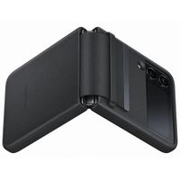 Samsung Originele Leather Backcover Galaxy Z Flip 4 - Black