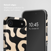 Selencia Vivid Back Cover with MagSafe Apple iPhone Air - Art Wave Black