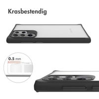 imoshion Rugged Hybrid Case Samsung Galaxy S22 Ultra - Zwart