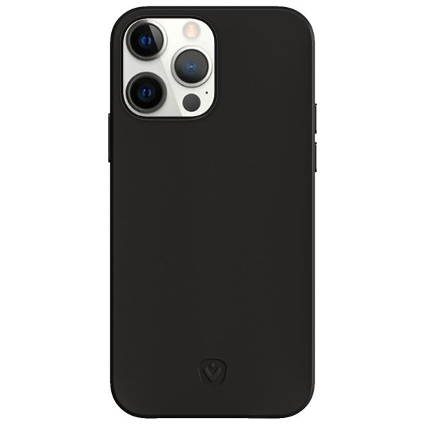 Valenta Luxe Leather Backcover iPhone 13 Pro - Zwart