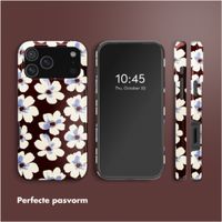 Selencia Vivid Backcover met MagSafe Apple iPhone 17 Pro Max - Choco Flower Pop