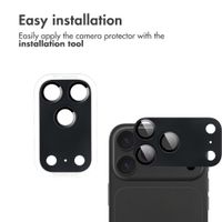 imoshion Camera Protector Glass 2-pack Apple iPhone 18 Pro Max / 17 Pro Max - Black