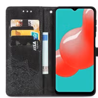 imoshion Mandala Bookcase Samsung Galaxy A32 (4G) - Zwart