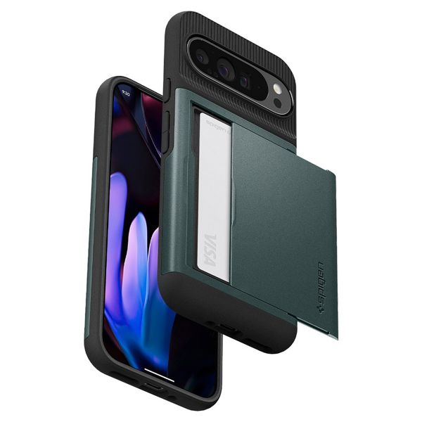 Spigen Slim Armor CS Backcover Google Pixel 9 Pro XL - Abyss Green