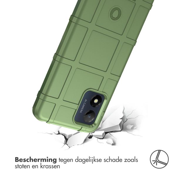 imoshion Rugged Shield Backcover Motorola Moto E13 - Donkergroen
