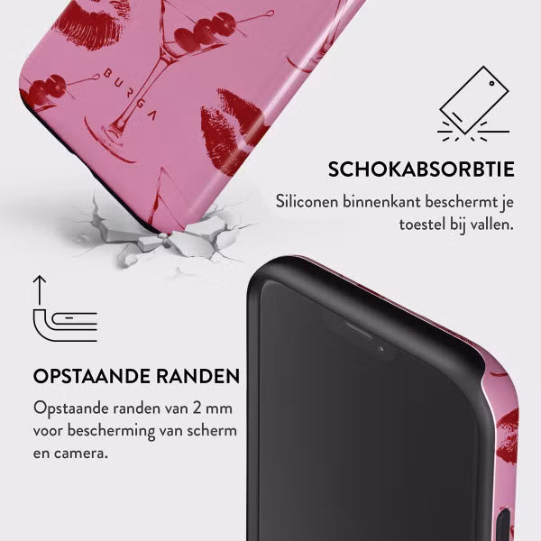 Burga Tough Backcover MagSafe Apple iPhone 12 (Pro) - Call me