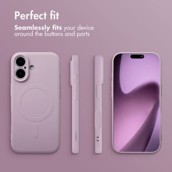 imoshion Colour Back Cover with MagSafe Apple iPhone 17 - Purple