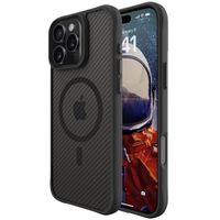 imoshion Rugged Hybrid Carbon Case met MagSafe Apple iPhone 16 Pro - Zwart