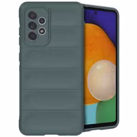 imoshion EasyGrip Backcover Samsung Galaxy A52(s) (5G/4G) - Donkergroen