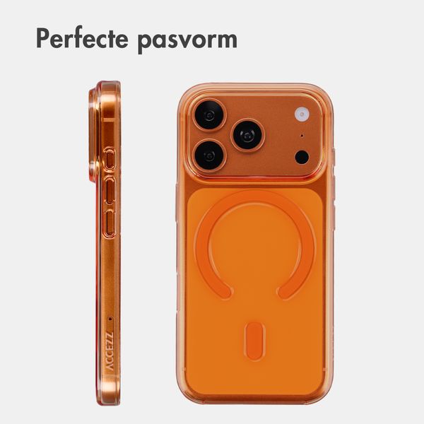 Accezz Lite Backcover met MagSafe Apple iPhone 18 Pro / 17 Pro - Oranje