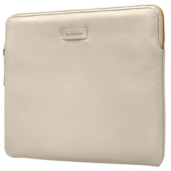 dbramante1928 Paris Sleeve - Laptop hoes 13 inch - Echt leer - MacBook Pro 13 inch / Air 13 inch - Sand Dune