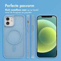 imoshion Color Guard Backcover met MagSafe Apple iPhone 12 (Pro) - Lichtblauw