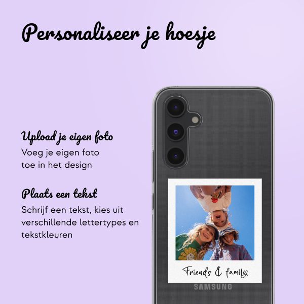 Hoesje met eigen foto en/of tekst Samsung Galaxy A54 (5G) - Polaroid