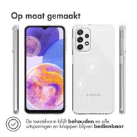 imoshion Design hoesje Samsung Galaxy A23 (5G) - Paardenbloem - Wit