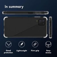 imoshion Shockproof Case Samsung Galaxy A12 - Transparant