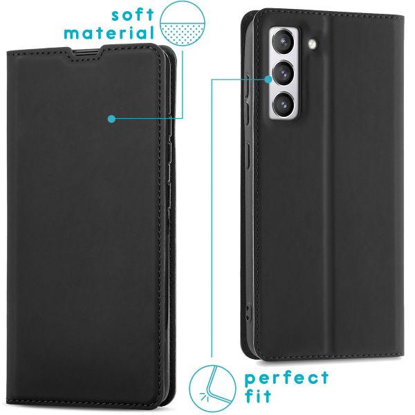 imoshion Slim Folio Bookcase Samsung Galaxy S21 FE - Zwart