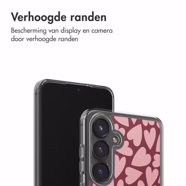 imoshion Design hoesje Samsung Galaxy S24 FE - Hearty Blush