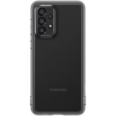 Samsung Originele Silicone Clear Cover Galaxy A33 - Zwart