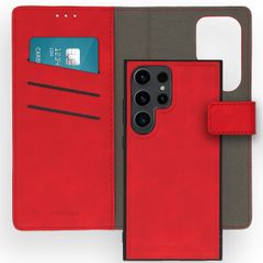 imoshion Uitneembare 2-in-1 Luxe Bookcase Samsung Galaxy S24 Ultra - Rood