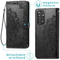 imoshion Mandala Bookcase Xiaomi Redmi Note 11 (4G) / Note 11S (4G) - Zwart