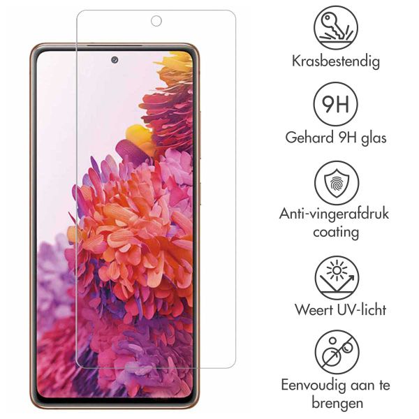 Accezz Gehard Glas Screenprotector Samsung Galaxy S20 FE