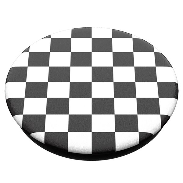 PopSockets PopGrip - Afneembaar - Checker Black