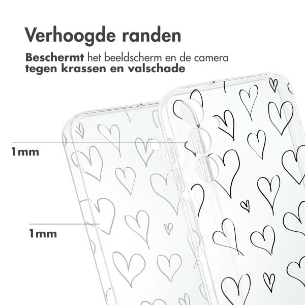 imoshion Design hoesje Samsung Galaxy A25 (5G) - Hearts