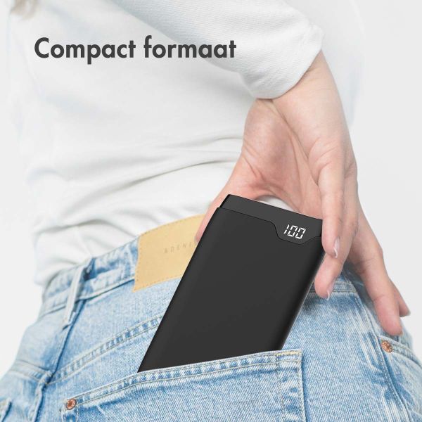 imoshion Powerbank 6.000 mAh - Quick Charge - Zwart