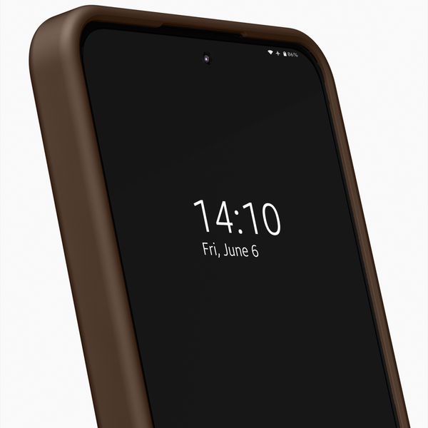 iDeal of Sweden Silicone Case met MagSafe Samsung Galaxy A37 (5G) - Mocha Mousse