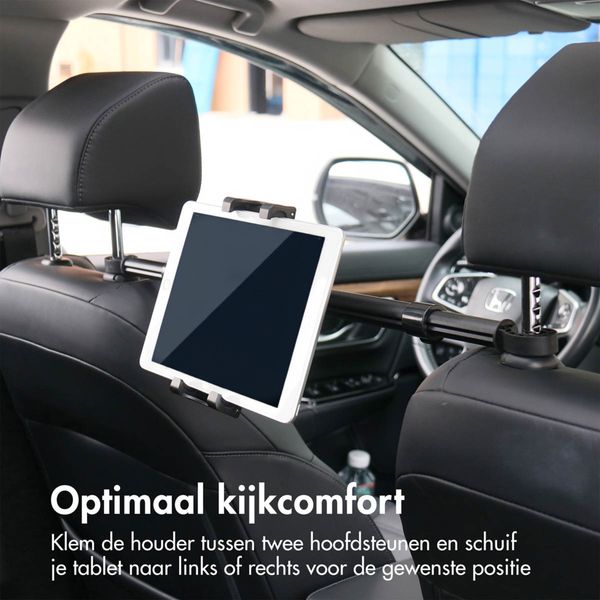 imoshion Tablethouder Auto - Hoofdsteun Midden - Universeel - Uitschuifbaar