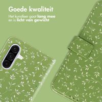 imoshion Design Bookcase Samsung Galaxy A26 - Green Flowers