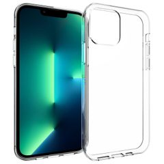 Accezz Clear Backcover Apple iPhone 13 Pro - Transparant