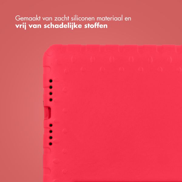 imoshion Kidsproof Backcover met handvat Apple iPad 9 (2021) 10.2 inch / iPad 8 (2020) 10.2 inch / iPad 7 (2019) 10.2 inch - Rood