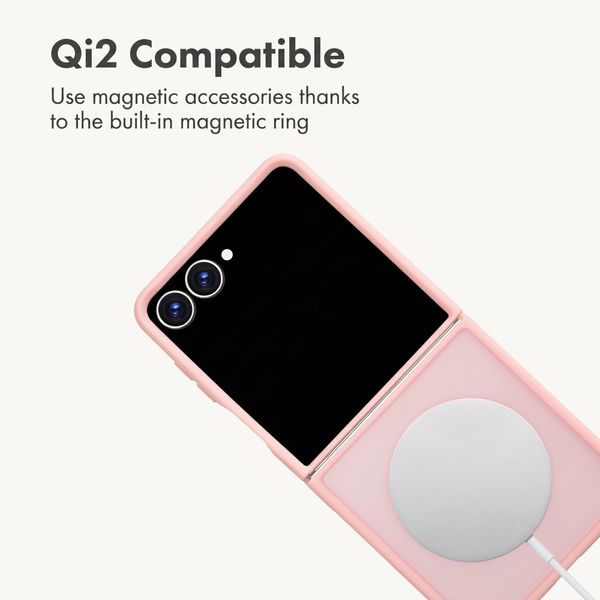 imoshion Colour Guard Case with MagSafe Samsung Galaxy Z Flip 8 - Light Pink