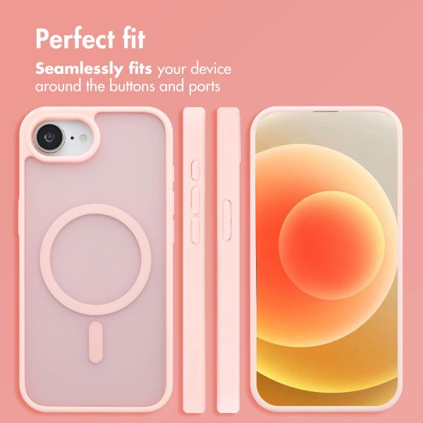 imoshion Colour Guard Back Cover with MagSafe Apple iPhone 17e / 16e - Light Pink