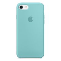 Apple Silicone Backcover Apple iPhone SE (2022 / 2020) / 8 / 7 - Sea Blue