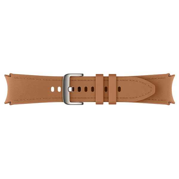 Samsung Originele Hybrid Vegan Leather Band S/M Galaxy Watch 6 / 6 Classic / 5 / 5 Pro - Camel