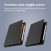imoshion Origami Bookcase Apple iPad 9 (2021) 10.2 inch / iPad 8 (2020) 10.2 inch / iPad 7 (2019) 10.2 inch - Zwart