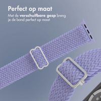 imoshion Nylon geweven bandje Apple Watch | 38/40/41/42 mm - Lila