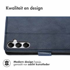 imoshion Luxe Bookcase Samsung Galaxy A16 - Donkerblauw
