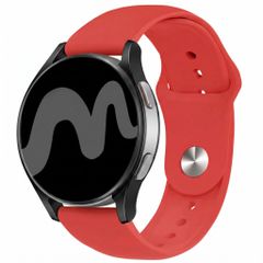 imoshion Siliconen Sport bandje  - Universeel 22 mm aansluiting - Rood