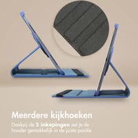 imoshion 360° draaibare Bookcase Samsung Galaxy Tab S8 Plus / S7 Plus / S7 FE 5G - Donkerblauw