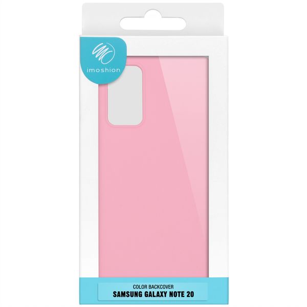 imoshion Color Backcover Samsung Galaxy Note 20 - Roze