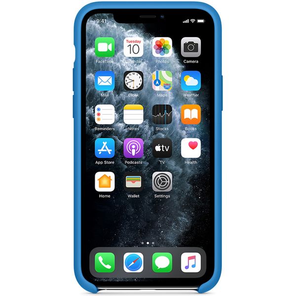 Apple Silicone Backcover Apple iPhone 11 Pro - Surf Blue